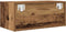 vidaXL - TV-meubel - 60x31x25,5 - cm - bewerkt - hout - oud - houtkleurig