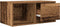 vidaXL - TV-meubel - 60x31x25,5 - cm - bewerkt - hout - oud - houtkleurig