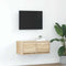 vidaXL - TV-meubel - 60x31x25,5 - cm - bewerkt - hout - sonoma - eikenkleurig