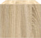 vidaXL - TV-meubel - 60x31x25,5 - cm - bewerkt - hout - sonoma - eikenkleurig
