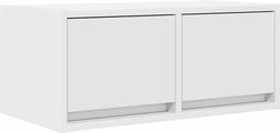 vidaXL - Tv-meubel - 60x31x25,5 - cm - bewerkt - hout - wit