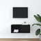 vidaXL - TV-meubel - 60x31x25,5 - cm - spaanplaat - zwart - eikenkleurig