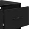 vidaXL - Tv-meubel - 60x31x39,5 - cm - bewerkt - hout - en - metaal - zwart