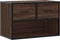 vidaXL - Tv-meubel - 60x31x39,5 - cm - bewerkt - hout - metaal - bruin - eikenkleurig