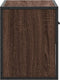 vidaXL - Tv-meubel - 60x31x39,5 - cm - bewerkt - hout - metaal - bruin - eikenkleurig