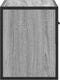 vidaXL - Tv-meubel - 60x31x39,5 - cm - bewerkt - hout - metaal - grijs - sonoma - eiken
