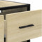 vidaXL - Tv-meubel - 60x31x39,5 - cm - bewerkt - hout - metaal - sonoma - eikenkleurig