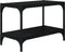 vidaXL - Tv-meubel - 60x33x41 - cm - bewerkt - hout - en - staal - zwart