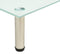 vidaXL - Tv-meubel - 60x35x17 - cm - gehard - glas - mat