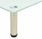 vidaXL - Tv-meubel - 60x35x17 - cm - gehard - glas - mat