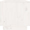 vidaXL - Tv-meubel - 60x35x35 - cm - massief - grenenhout - wit