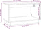 vidaXL - Tv-meubel - 60x35x35 - cm - massief - grenenhout - zwart