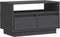 vidaXL - Tv-meubel - 60x35x37 - cm - massief - grenenhout - grijs