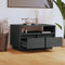 vidaXL - Tv-meubel - 60x35x37 - cm - massief - grenenhout - grijs