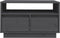 vidaXL - Tv-meubel - 60x35x37 - cm - massief - grenenhout - grijs