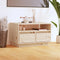 vidaXL - Tv-meubel - 60x35x37 - cm - massief - grenenhout