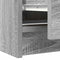 vidaXL - Tv-meubel - 60x35x54 - cm - bewerkt - hout - grijs - sonoma - eikenkleurig