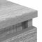 vidaXL - Tv-meubel - 60x35x54 - cm - bewerkt - hout - grijs - sonoma - eikenkleurig