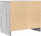 vidaXL - Tv-meubel - 60x35x54 - cm - bewerkt - hout - grijs - sonoma - eikenkleurig
