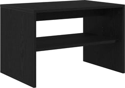 vidaXL - Tv-meubel - 60x40x40 - cm - spaanplaat - zwart - eikenkleurig