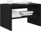 vidaXL - Tv-meubel - 60x40x40 - cm - spaanplaat - zwart - eikenkleurig