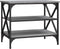 vidaXL - Tv-meubel - 60x40x50 - cm - bewerkt - hout - grijs - sonoma - eikenkleurig