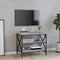 vidaXL - Tv-meubel - 60x40x50 - cm - bewerkt - hout - grijs - sonoma - eikenkleurig