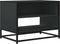 vidaXL - Tv-meubel - 61x40x46 - cm - bewerkt - hout - en - metaal - zwart