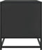 vidaXL - Tv-meubel - 61x40x46 - cm - bewerkt - hout - en - metaal - zwart
