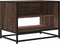 vidaXL - Tv-meubel - 61x40x46 - cm - bewerkt - hout - metaal - bruin - eikenkleur