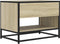 vidaXL - Tv-meubel - 61x40x46 - cm - bewerkt - hout - metaal - sonoma - eikenkleurig