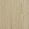 vidaXL - Tv-meubel - 61x40x46 - cm - bewerkt - hout - metaal - sonoma - eikenkleurig