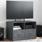 vidaXL - Tv-meubel - 67x39x44 - cm - staal - antracietkleurig