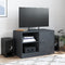 vidaXL - Tv-meubel - 67x39x44 - cm - staal - antracietkleurig