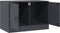 vidaXL - Tv-meubel - 67x39x44 - cm - staal - antracietkleurig