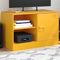 vidaXL - Tv-meubel - 67x39x44 - cm - staal - mosterdgeel