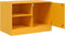 vidaXL - Tv-meubel - 67x39x44 - cm - staal - mosterdgeel