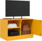 vidaXL - Tv-meubel - 67x39x44 - cm - staal - mosterdgeel