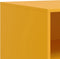 vidaXL - Tv-meubel - 67x39x44 - cm - staal - mosterdgeel
