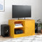 vidaXL - Tv-meubel - 67x39x44 - cm - staal - mosterdgeel