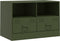 vidaXL - Tv-meubel - 67x39x44 - cm - staal - olijfgroen