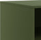 vidaXL - Tv-meubel - 67x39x44 - cm - staal - olijfgroen