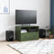 vidaXL - Tv-meubel - 67x39x44 - cm - staal - olijfgroen