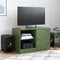 vidaXL - Tv-meubel - 67x39x44 - cm - staal - olijfgroen