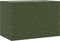 vidaXL - Tv-meubel - 67x39x44 - cm - staal - olijfgroen