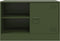 vidaXL - Tv-meubel - 67x39x44 - cm - staal - olijfgroen