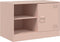 vidaXL - Tv-meubel - 67x39x44 - cm - staal - roze