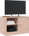 vidaXL - Tv-meubel - 67x39x44 - cm - staal - roze