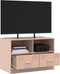 vidaXL - Tv-meubel - 67x39x44 - cm - staal - roze