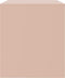 vidaXL - Tv-meubel - 67x39x44 - cm - staal - roze